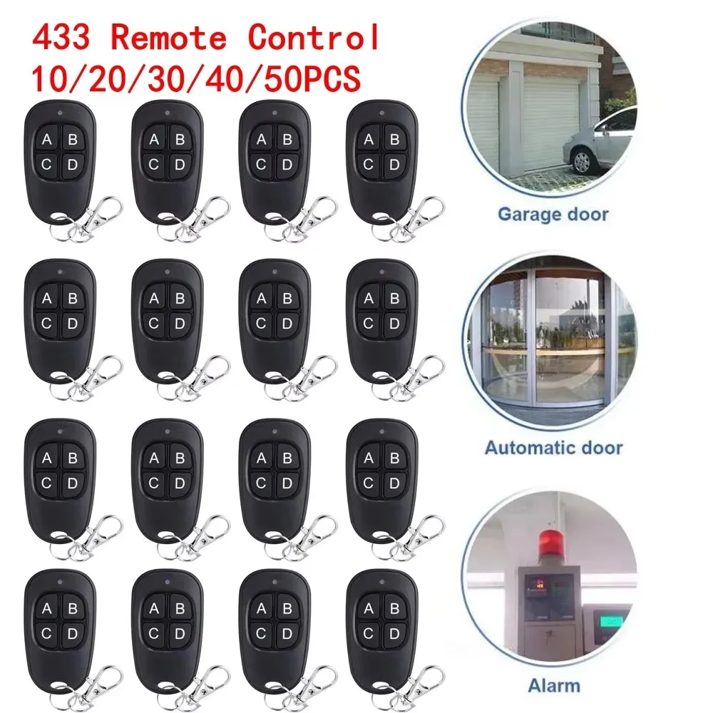 Diy Electronics Button - 1/50pcs 433MHz Remote Control Universal Garage