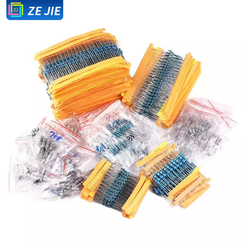 1/4W Metal Film Resistor Assor - Resistor Kit 1 4W 评论和价格
