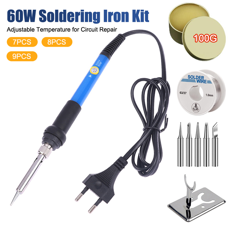Adjustable Temp 220V 60W Elect - Diy Electronics Tools 评论和价格