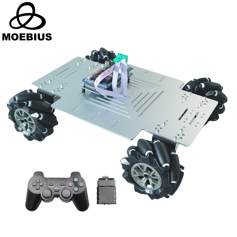 25KG Load 4WD Mecanum Wheel Ro - Diy Robot Electronics Kit 评论和价格