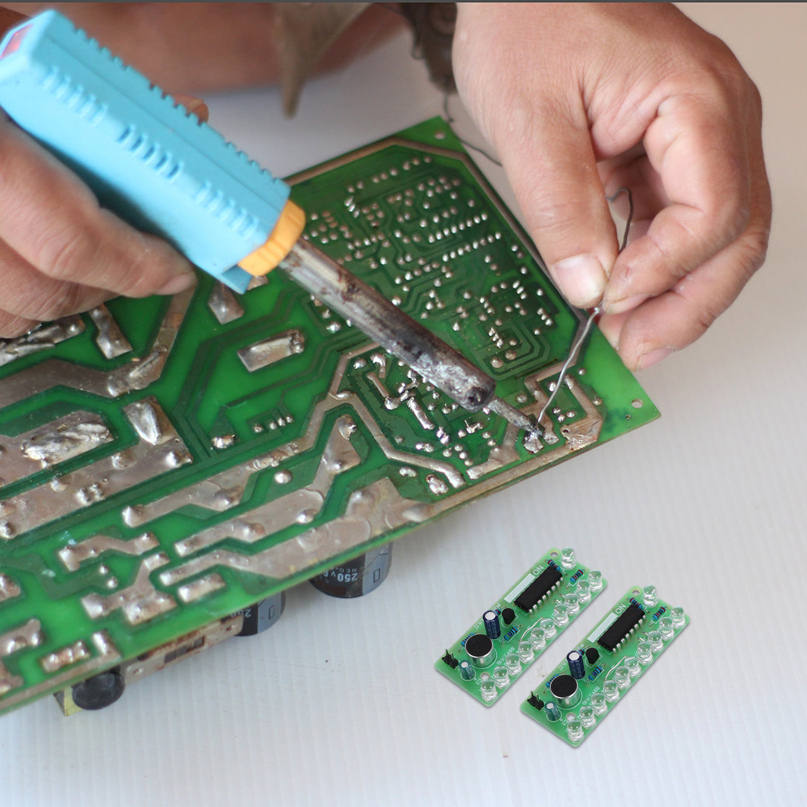 2Set Sound Control LED Flow Li - Diy Electronics For Beginners 评论和价格