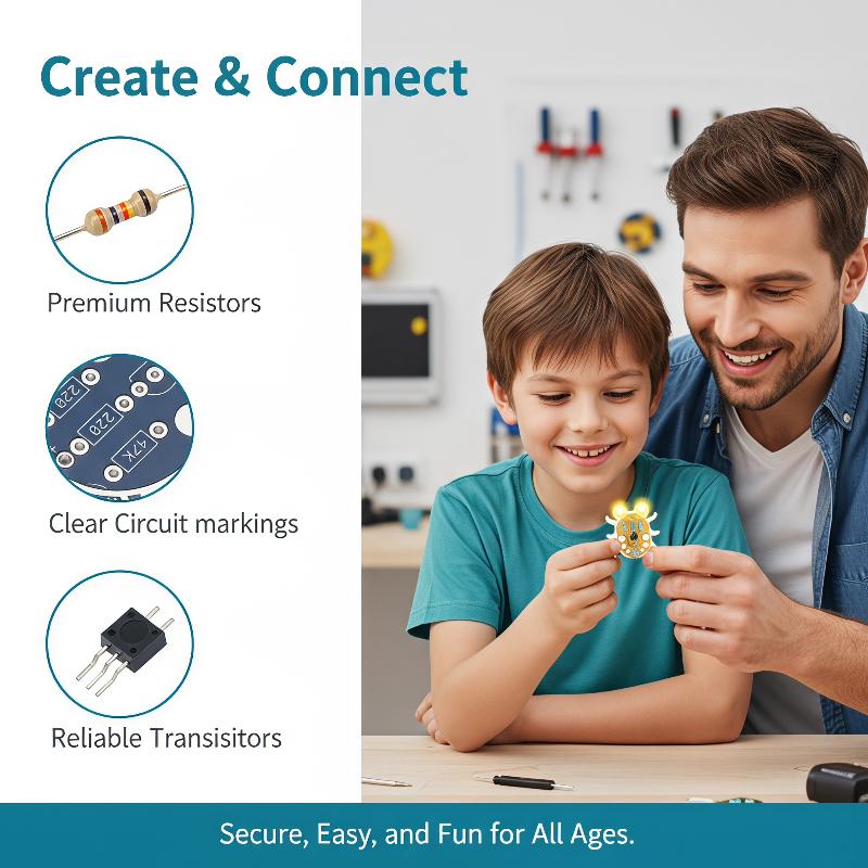 Weevil Eye Electronic DIY Kit  - Diy Electronics Kits For Beginners 评论和价格