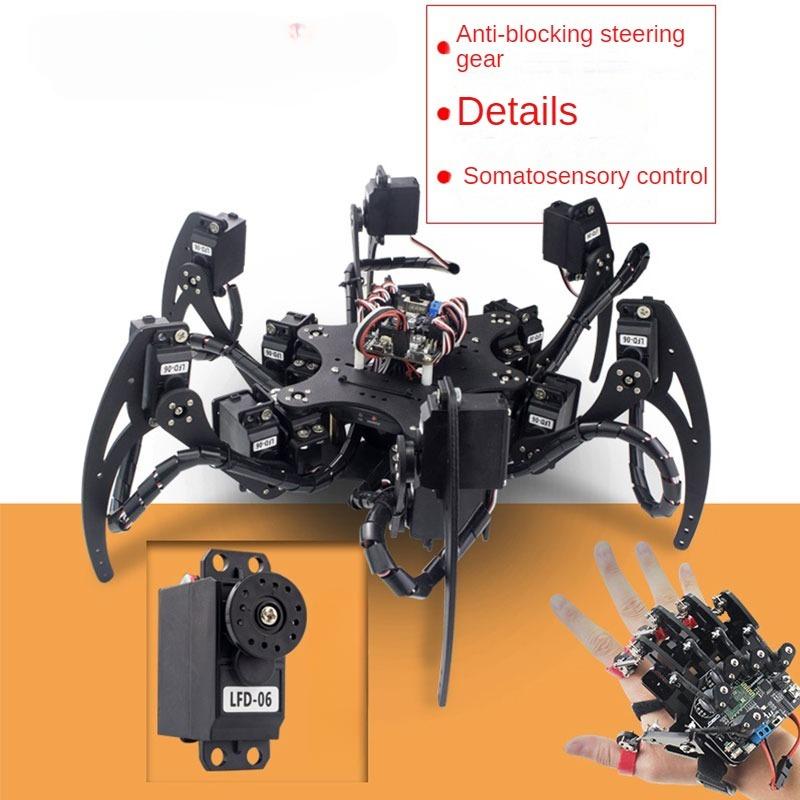 18 DOF Aluminium Hexapod Spide - Diy Robot Electronics Kit 评论和价格
