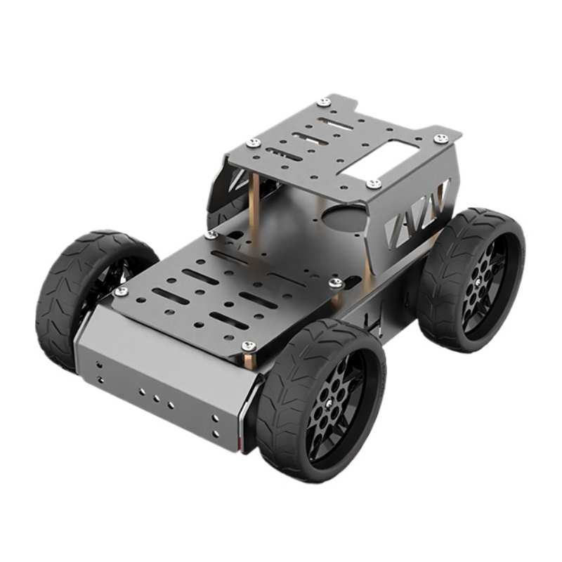 Four-wheeled Electric Cart Alu - Diy Robot Electronics Kit 评论和价格