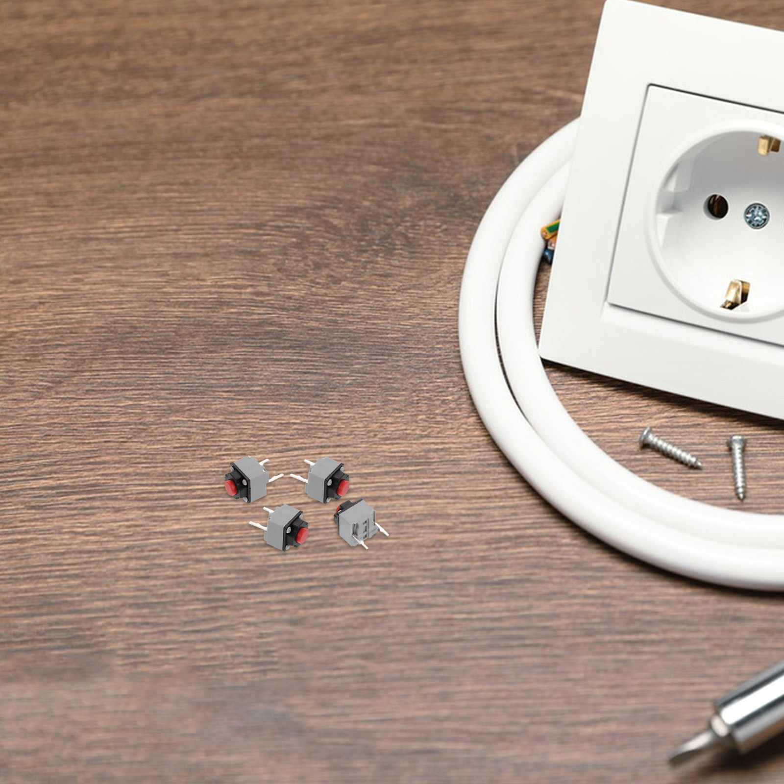 5Pcs Silent Micro Switch 6x6x7 - Diy Electronics 评论和价格