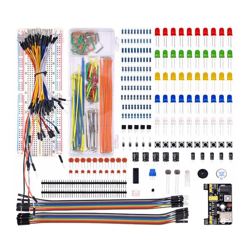 Y01A New Breadboard Set Electr - Arduino Uno Starter Kit 评论和价格