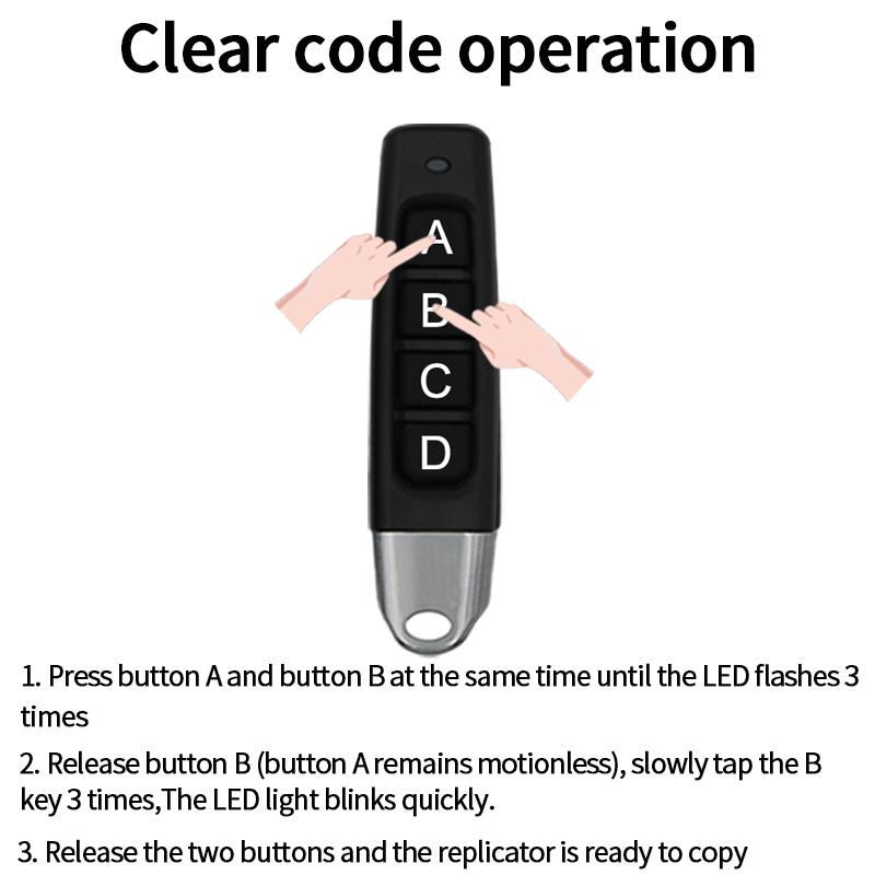 Universal 433 Mhz Garage Door  - Diy Electronics Button 评论和价格