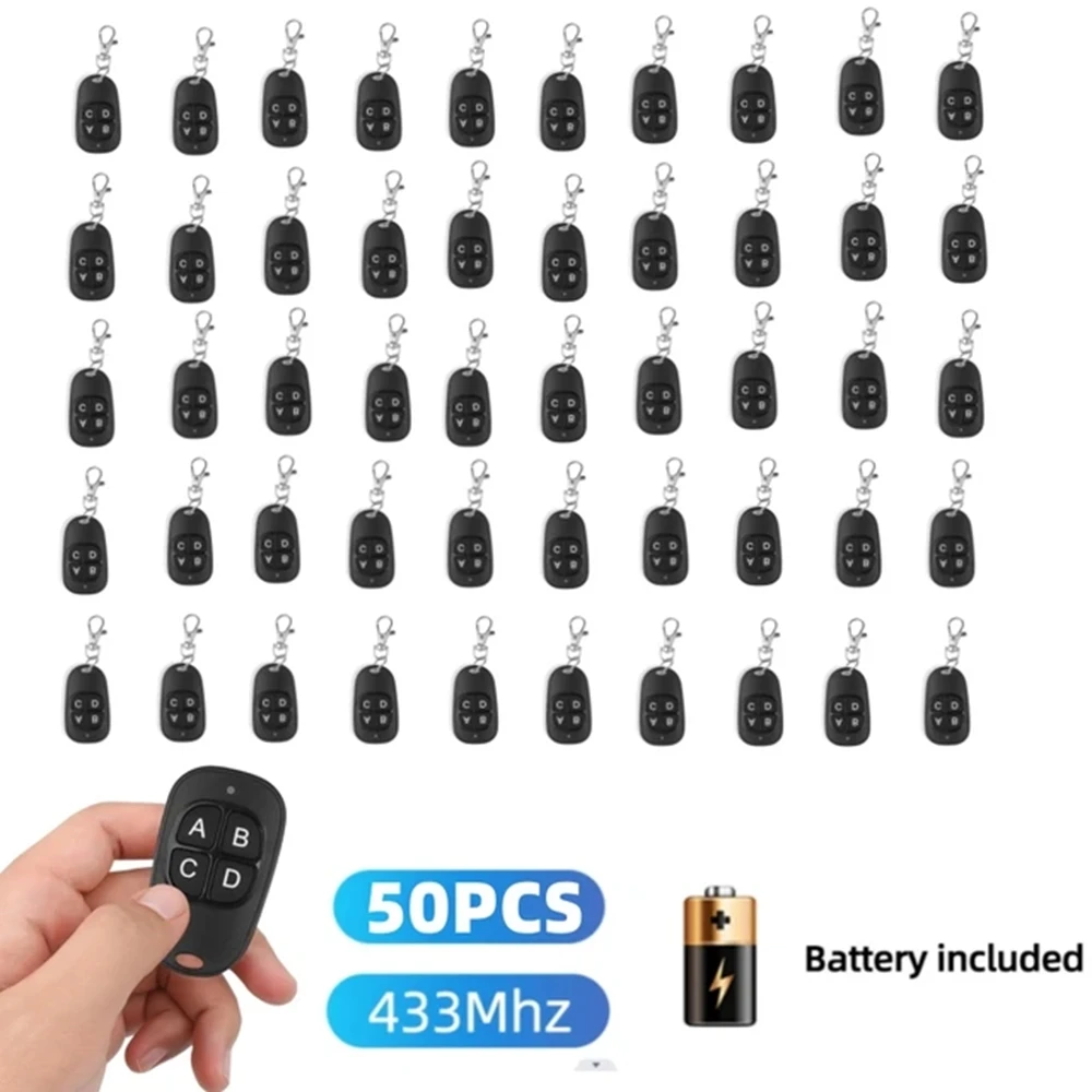 1/50pcs 433MHz Remote Control  - Diy Electronics Button 评论和价格