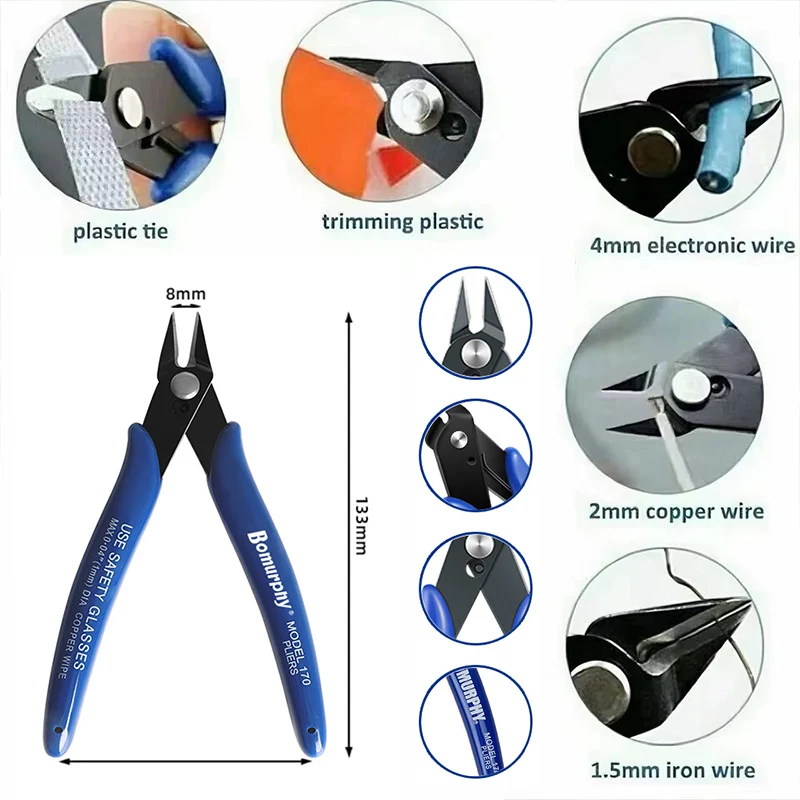 170 Electronic Diagonal Pliers - Diy Electronics For Beginners 评论和价格