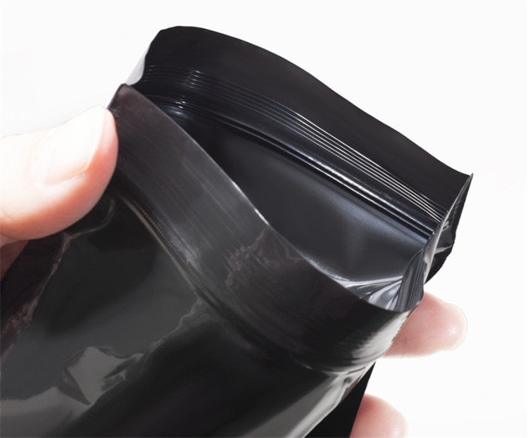 100PCS Black PE Plastic Ziploc - Diy Electronics Logo 评论和价格