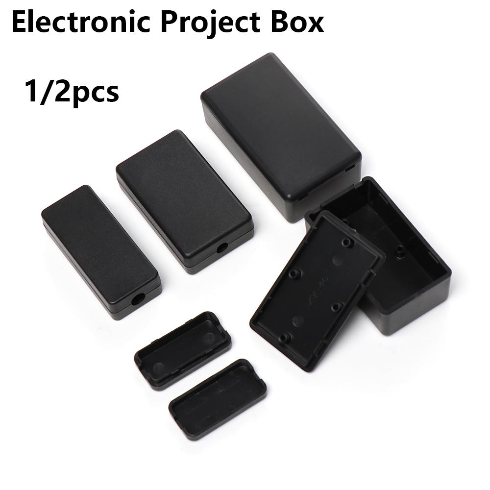 1/2pcs Plastic Waterproof Blac - Diy Waterproof Electronics 评论和价格