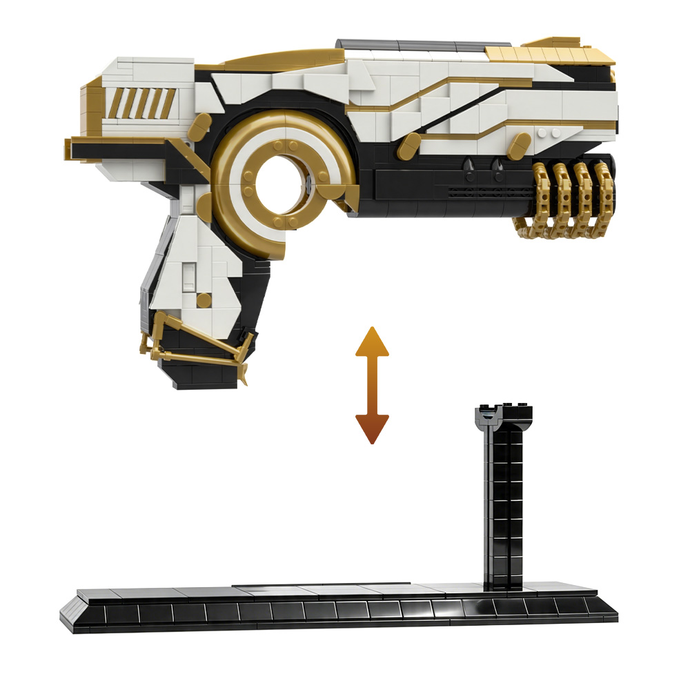 Gobricks MOC Warframes Gunedss - Diy Electronics Game 评论和价格