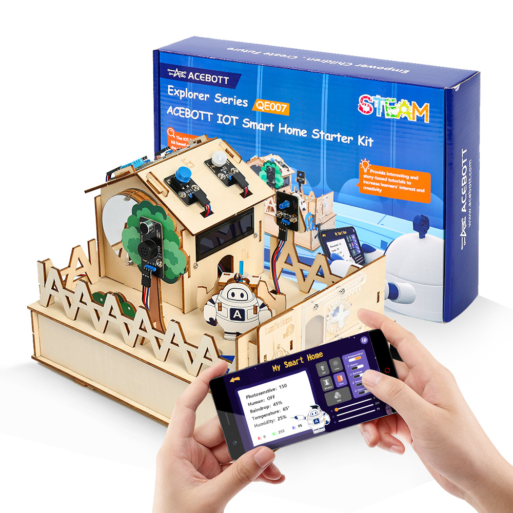 ACEBOTT DIY Smart Home Kit for - Arduino Uno Starter Kit 评论和价格