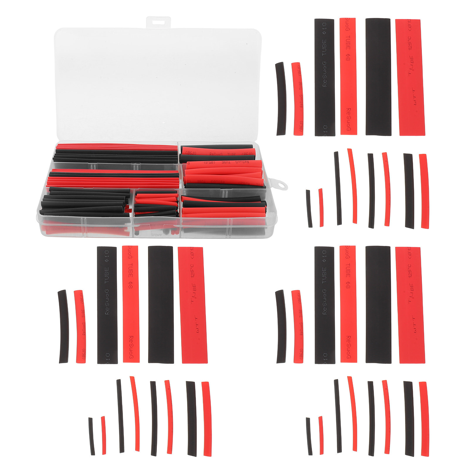 300Pcs Heat Shrink Tubing Kit  - Heat Shrink Tubing 评论和价格