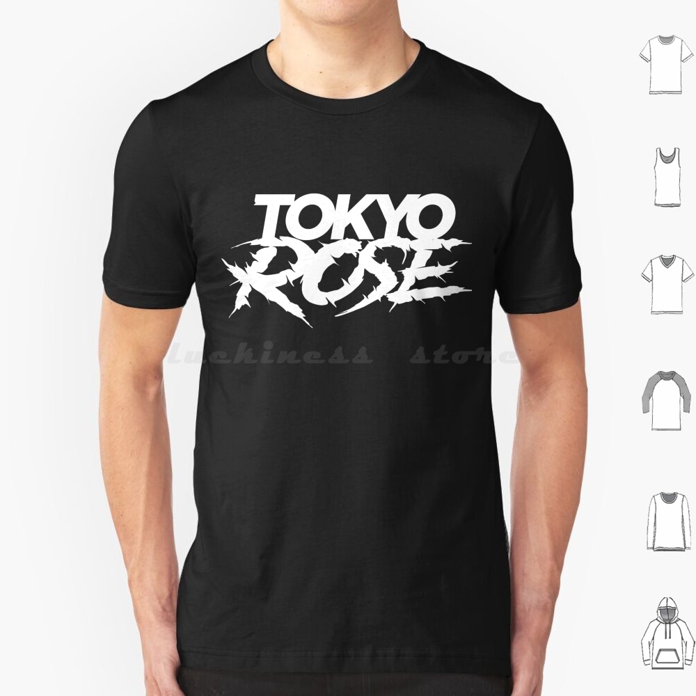 Tokyo Rose White Logo T Shirt  - Diy Electronics Logo 评论和价格
